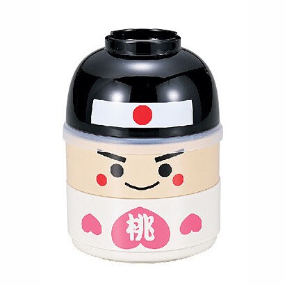 桃太郎 家庭用電子レンジ対応 家庭用食洗機対応 こけし二段弁当
