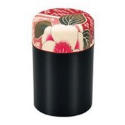 布張り茶筒 大 桜ピンク