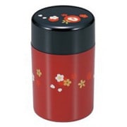 茶筒 大 赤雪うさぎ