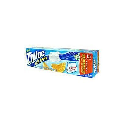 Ziploc（ジップロック） EZジッパー ストレイジ ガロン15P