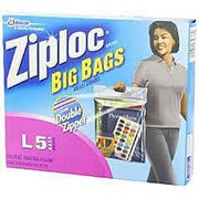 Ziploc（ジップロック） ビッグバッグ5P