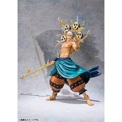 BANDAI - フィギュアーツZERO エネル ONE PIECE(ワンピース) 完成品フィギュア バンダイ 6000万V “雷龍”」を放つシーンをイメージ！『ワンピース』“神