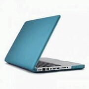 SEETHRU SATIN MACBOOK 13PEACOCK/TURQOUI SPK-A0464