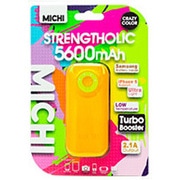 Michi 5600mAh USB出力:1ポート 最大:2.1A OR/GR M56CMOR-01