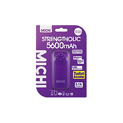 Michi 5600mAh USB出力：1ポート 最大：2.1A DeepPU M56GR-01