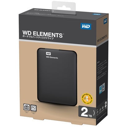ヨドバシ Com ウエスタンデジタル Western Digital Wdbu6y0020bbk 外付けハードディスク Wd Elements Portable 2tb 通販 全品無料配達