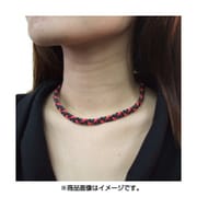 COLANCOLAN smartネックレス黒・赤・黒L [コランコランスマート ネックレス クロ×アカ×クロL]