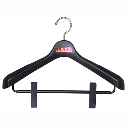 S＆F ジャケットクリップ40 BK 07358