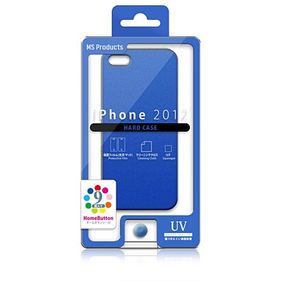 MS-IP5HBL3 [iPhone 5 ハードケース サファイアブルー]