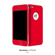 SAJ5-ORD/U [iPhone 5用 Aluminize Red (UV Coating)]
