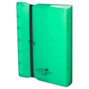 ハガキホルダーA6 6ポケット黄緑 A5016-6