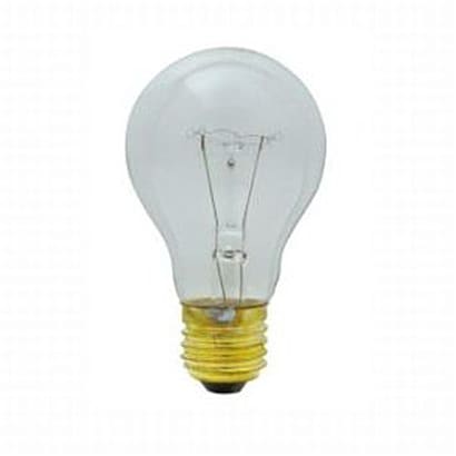 白熱電球 耐振電球 E26口金 110V 20W 55mm径 TAI110V20W