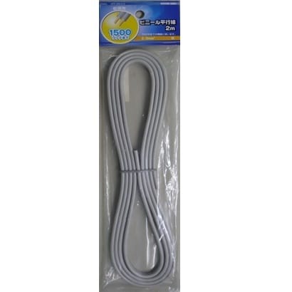 VFF-200-2H [ビニール平行線 2.0mm2 灰 2m]