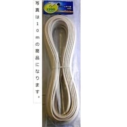 ビニール平行線 2.0mm2 白 6m VFF-200-6W