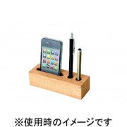 LJ-6009-004 [ラバーウッドマルチデスクスタンド ナチュラル LJ-6009-004]