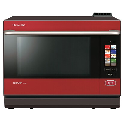 ウォーターオーブン HEALSIO（ヘルシオ） プレミアム 30L レッド系 タンク式 2段調理 AX-SP1-R