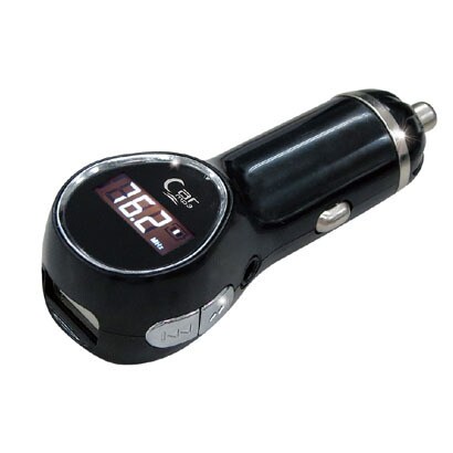 AH9050AA [2IN1 MP3トランスミッター＆チャージャー ブラック]