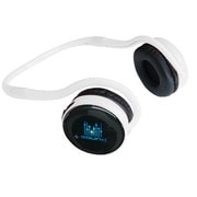 MP3ワイヤレスヘッドフォンSP ホワイトブルー AH9029AA