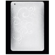 ザグ レザー ホワイト Leatherskins for iPad mini White Embossed