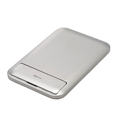 Bluevision Clamshell 6000mAh USB出力：2ポート 最大合計：2.5A Mobile Battery for iPhoneSmartphones Silver BV-CLM6000-SL
