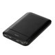 Bluevision Clamshell 6000mAh USB出力：2ポート 最大合計：2.5A Mobile Battery for iPhoneSmartphones Black BV-CLM6000-BK