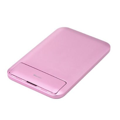 Bluevision Clamshell 6000mAh USB出力：2ポート 最大合計：2.5A Mobile Battery for iPhoneSmartphones Pink BV-CLM6000-PK