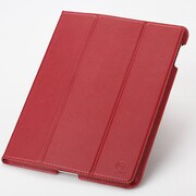 NEW iPad 用手帳タイプ本革ケース GM-INFOLIO-WINERED