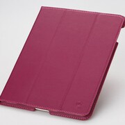 NEW iPad 用手帳タイプ本革ケース GM-INFOLIO-MAUVE