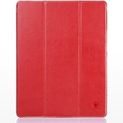 NEW iPad 用手帳タイプPUケース GM-FIT-RED