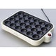 電気たこ焼き器24個 ホワイト ZTP-242-W