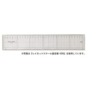 レイカットスケール 直定規 50cm 1050S