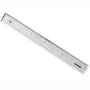 直定規 30cm 目盛り・溝付 30-310M