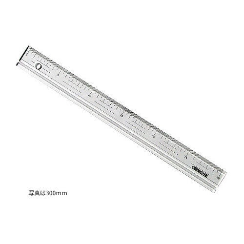 直定規 50cm 目盛り・溝付 45-510M