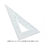 ステンエッジスケール 三角定規 24cm×60° 24T-60