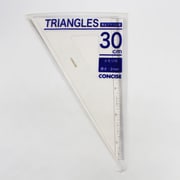 三角定規 30cm 目盛り付 2枚組 230TM
