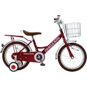 幼児用自転車 ノーパンクタイヤ 18型 レッド KM-CC18 RE