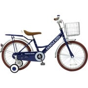 幼児用自転車 ノーパンクタイヤ 18型 ブルー KM-CC18 BL