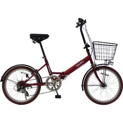 ヨドバシ Com Chacle チャクル Fdm Cc206hd Re 折りたたみ自転車
