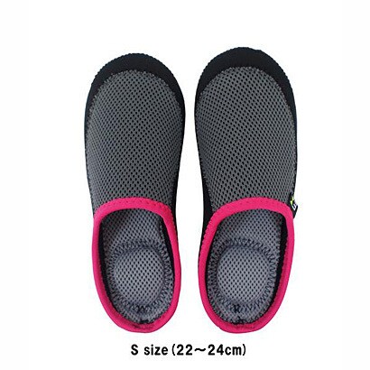PRENE SUPER　SLIPPERS NEOスリッパ メッシュ S BK PK