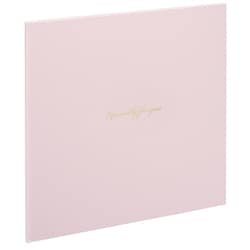 写真台紙 スクエア L版 2面 ピンク VML-101-P