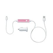 LAT-FMI06PN [FMトランスミッター Lightning対応FMトランスミッター ケーブルタイプ ピンク]