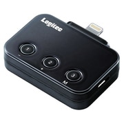LAT-FMIS08BK [FMトランスミッター Lightning対応FMトランスミッター 分割タイプ シガーチャージャー付属 ブラック]