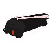 汎用うさぎ 抱きまくらぬいぐるみ ブラック [MORI CHACK]