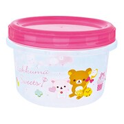 リラックマ保存容器ピンクMサイズ [サンエックスキャラクター/Rilakkuma/San-x]