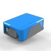 『MFi』取得の巻き取り式Lightningケーブル SCO-BOLTBOX-BLU