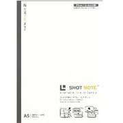 ショットノート 無線綴じタイプ 横罫線6mm 30枚(60ページ) A5 白 9142シロ