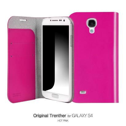 Trenther forGalaxyS4 ホットピンク TOS4 HP