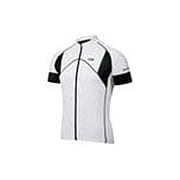1020525L775　 [EVAN`S JERSEY(エバンス) 半袖ジャージ 紫外線対策 UVカット L BLACK/WHITE]
