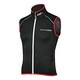 3828075M350　 [COURSE SPEEDZONE VEST(コーススピードゾーン) ベスト ウインドブレーカーベスト M BLACK/GINGER]
