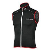 3828075S350　 [COURSE SPEEDZONE VEST(コーススピードゾーン) ベスト ウインドブレーカーベスト S BLACK/GINGER]